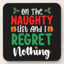 Search for naughty coasters Santa