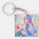 Search for cartoon anime keychains Pastel