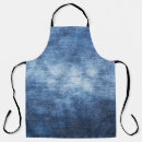 Search for old fashion aprons Blue