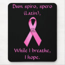 Search for breast cancer mousepads Hope