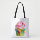 Search for cupcake tote bags Pink frosting