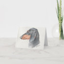 Search for dachshund note cards Watercolor