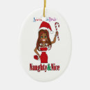 Search for african american woman ornaments Black