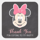 Recherche de minnie autocollants Fête d'anniversaire pour enfant