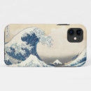 Search for great wave off kanagawa iphone cases Woodblock
