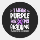 Recherche de alzheimer autocollants Violet