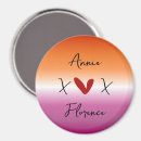 Recherche de drapeau lesbien magnets Coloré