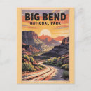 Search for big bend national park postcards Vintage