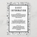 Recherche de infographie invitations Noir et blanc