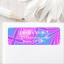 Search for neon pink return address labels Blue
