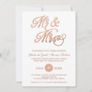Search for bronze wedding invitations Copper