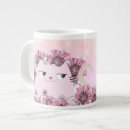 Search for cat and flowers mugs Modern