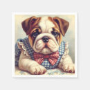 Search for english bulldog napkins Dogs