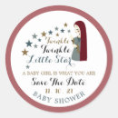 Search for falling stars stickers Baby shower