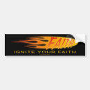 Search for fire flames bumper stickers Christian