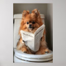 Search for no dog poop posters Dog on toilet