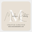 Search for beige monogram stickers Script