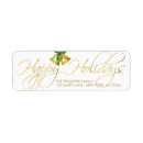 Search for jingle bell return address labels Merry christmas