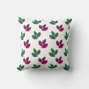 Search for green and burgundy pillows Modern