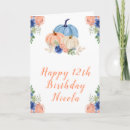 Search for blue floral birthday cards Watercolor