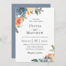 Search for slate blue invitations Floral