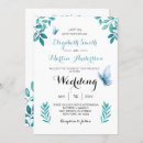 Search for watercolor butterflies wedding invitations Modern