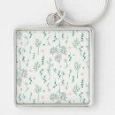 Search for flower patterns keychains Vintage