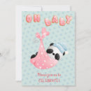 Search for panda bear baby shower invitations Animal