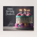 Search for birthday cake puzzles Pink