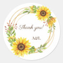 Search for sunflower wedding stickers Yellow flowers