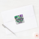 Search for mardi gras party stickers Feathers