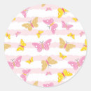 Search for gold butterfly stickers Pattern
