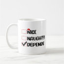Search for naughty nice list mugs Winter