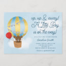 Search for teddy bear hot air balloon invitations Cute