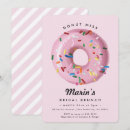 Search for donut bridal shower invitations Pink