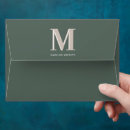 Search for green envelopes Modern
