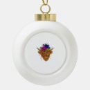 Search for scottish highland cow ornaments Moo