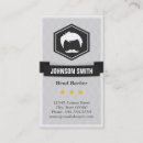 Search for barber shop business cards Retro