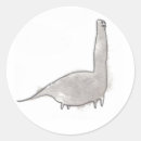 Recherche de dinosaure drôle autocollants Animal