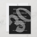 Search for black and grey birthday invitations Bold