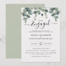 Search for eucalyptus engagement party invitations Elegant