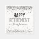 Search for retirement party napkins Celebration
