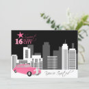 Search for limousine birthday invitations Sixteen