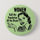 Search for retro women buttons Funny