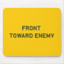 Search for mine electronics Front toward enemy