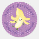 Search for funny banana stickers Illustration