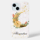 Search for yellow moon iphone cases Illustration