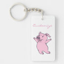 Search for pink pig keychains Kawaii