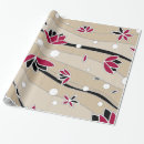 Search for vintage red wrapping paper Modern