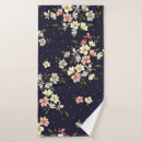 Recherche de vintage floral bath towels Textile